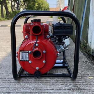 双叶轮高扬程100米水泵汽油高压自吸泵农用家用灌溉抽水机消防泵