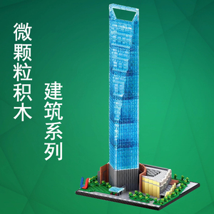 乐高上海中心大厦图片