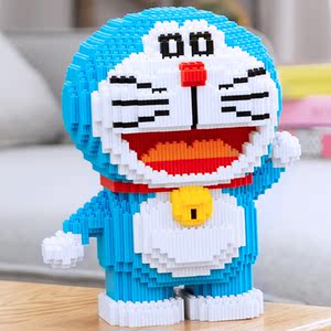 哆啦a梦乐高积木拼装超大号