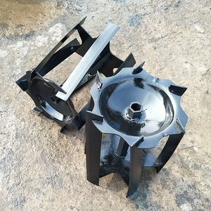 微耕机用除草轮松土机翻土微耕松土轮刀头锄草轮除草轮松土锄草机