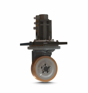 agv小车搬运机器人凤凰动力舵轮驱动转向定制自动化电动叉车配件