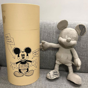 daniel arsham 米奇三方联名玩偶限定玩具摆件潮流米老鼠毛绒公仔