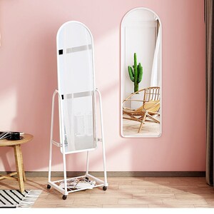 镜子全身镜穿衣镜服卧室家用落地试衣镜可移动学生宿舍网红大镜子