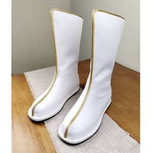 古装靴子男古风白