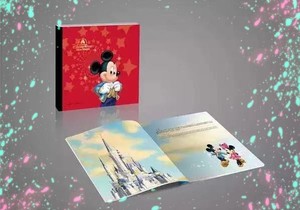 《上海迪士尼》邮票本票册 儿童集邮节日礼物 文创礼品