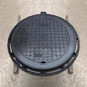 球墨铸铁井盖700重型一米双层弱电力轻型雨污水井盖圆形窨井盖板