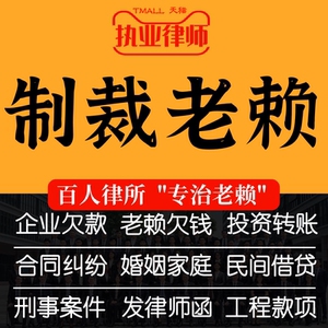 律师咨询法律老赖欠钱不还起诉债权债务货款借贷经济货款合同纠纷