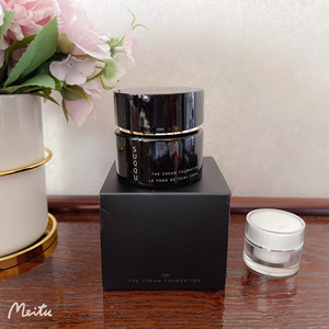 日本新版suqqu黑瓶粉霜小样奶油粉底霜记忆塑形滴管粉底液