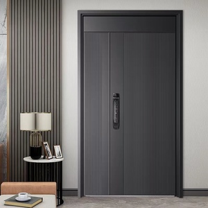 欧帝乐铸铝门防盗门别墅大门子母门家用进户门双开门入户门可定制