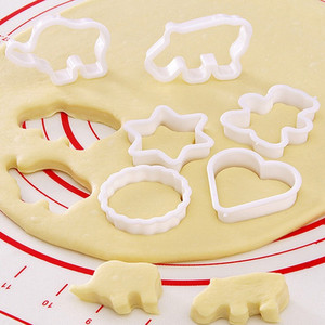 烘焙家用立体饼干模具卡通可爱动物烤箱做饼干橡皮泥幼儿园儿童用