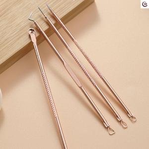 粉刺挤压器去黑头粉刺闭口去除脸部针祛痘针挤压器清痘工具痘痘