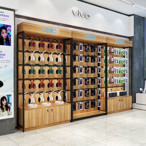 超市货架展示架化妆品展示柜电子产品置物架挂钩架手机配件展示架