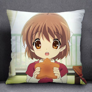 clannad周边抱枕古河渚动漫动画二次元靠垫枕头同学生日礼物双面