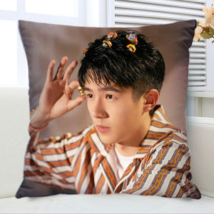 刘昊然抱枕周边双面定制作学生人形定做靠枕头自定义diy真人照片