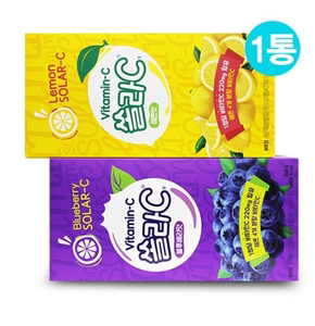 韩国koreaeundan高丽银丹VC咀嚼片vitamin C柠檬/蓝莓味 80粒 2款