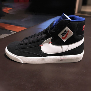 nike耐克女鞋2021春新款开拓者侧拉链高帮运动休闲板鞋bq4022-005