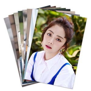 谭松韵海报 全新明星写真卡贴周边宿舍墙贴壁纸高清挂画一套8张