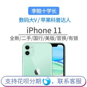 【二手】Apple/苹果 iPhone 11李赔十学长原装正品国行美官换无锁