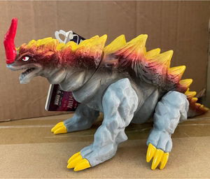 [现货]万代 迪迦奥特曼系列 怪兽 加库玛β 加库马 软胶可动玩具