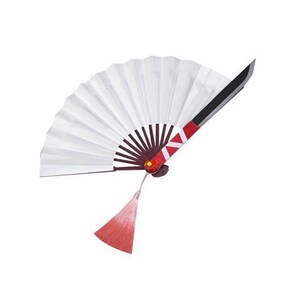 第五人格cos服道具红蝶仙鹤白无垢美人相般若相花嫁刀cos扇子武器