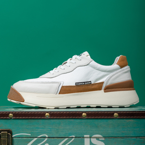 帕达索夏季新款男鞋皮鞋潮流百搭鞋子男运动休闲板鞋小白鞋220407