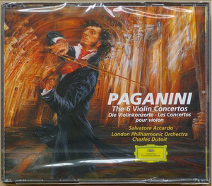 帕格尼尼 小提琴协奏曲全集/Accardo阿卡多,迪图瓦 DG正版3CD全新