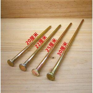 长20cm厘米公分铁钉特加长钉e子200mm毫米超长圆钉元钉木钉大洋钉