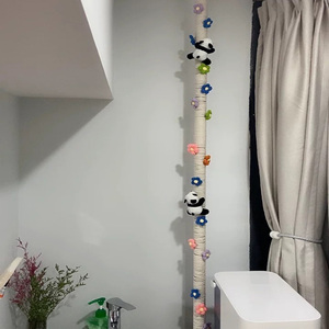 阳台下水管装饰遮挡美化客厅空调管子遮丑包暖气管燃气管道棉麻绳