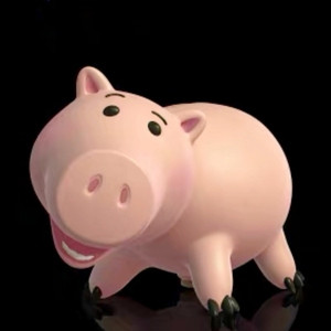 正版 medicom toy 迪s尼 玩具总动员 火腿猪 手办公仔摆件 散货