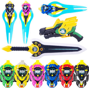 正版神兽金刚4变身器召唤器青龙枪武器麒麟雄狮鲲鹏独角兽机器人