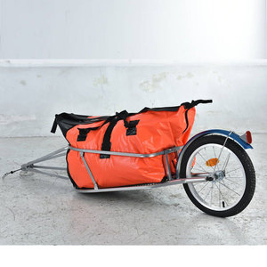 旅行车拖车自行车拖挂后挂式户外旅游骑行载露营小拖斗拉货行李车