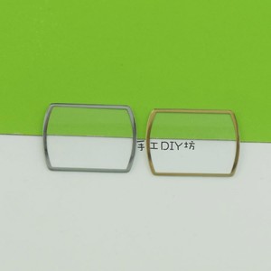 021单卜钨钢玻璃镜面镜片表蒙表镜表门异形长方形手表玻璃配件