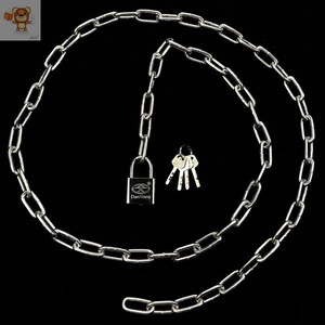 铁莲条锁丝锁环型锁钢缆锁软锁钢条锁老款车锁防盗锁门锁链条锁