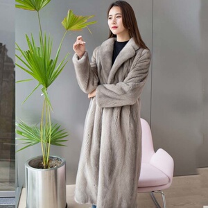 大码胖mm貂皮外套