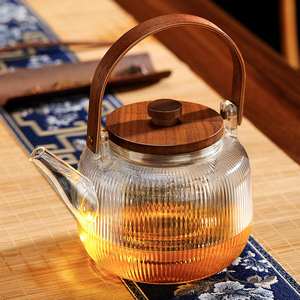 电陶炉茶炉小型煮茶器玻璃壶铁壶烧水泡茶壶光波炉陶瓷壶玻璃壶