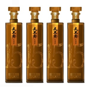 安徽阜阳临泉文王贡酒白酒年份15年40度429ml*1瓶整箱拍4瓶