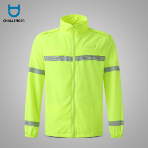 反光防晒服夏季长袖轻薄透气工地交通男女防紫外线骑行反光衣印字