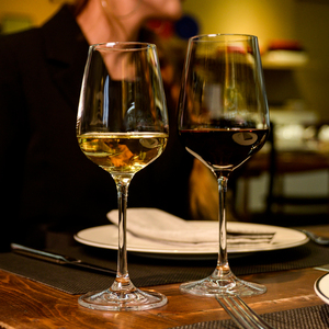 rona进口高脚杯水晶玻璃红酒杯家用酒具喝波尔多葡萄酒杯爱绅特