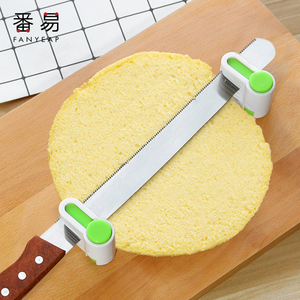 辅助面包吐司切片架面包刀烘焙工具家用分割器戚风蛋糕分片分层器