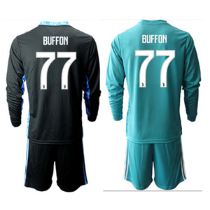 20/21尤文图斯主场守门员门将服1号斯泽斯尼77号布冯长袖球衣套装