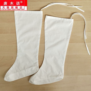 配袜白色云袜道袜僧袜戏剧云袜戏曲用品影视古装靴子古代袜子