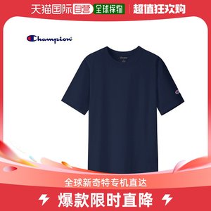 韩国直邮champion冠军短袖T恤圆领设计时尚简约日常百搭T425NY