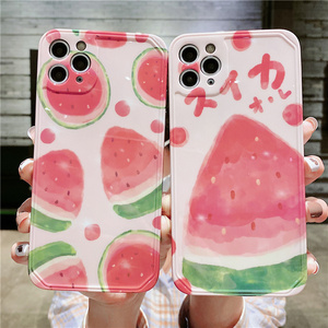 夏日西瓜适用iphone11苹果12手机壳新款x/xs/xr镜头全包防摔iphone8
