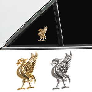 汽车贴纸凤凰图腾车贴3d立体金属车标车身装饰贴个性创意改装尾标