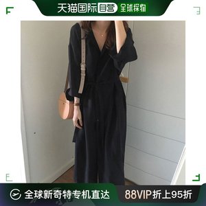 【日本直邮】Miniministore春装连衣裙黑色女士连长款体衬衫时尚