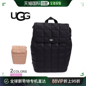 日本直邮 UGG W ADAYA背包泡芙女款黑W ADAYA BACKPACK PUFF 1131