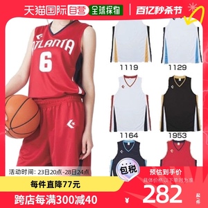 日本直邮3S-2XO 匡威 女式比赛服 衬衫 篮球服上衣 背心 无运动