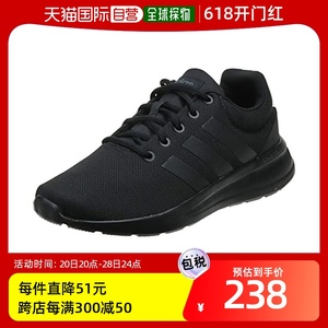 【日本直邮】Adidas阿迪达斯  Lite Racer 2.0 童鞋 黑白 12.0cm
