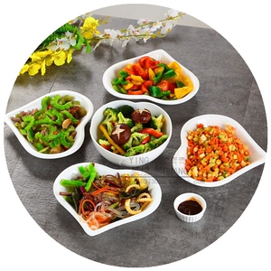 四菜一汤拼盘网红餐具家用摆盘套装组合套餐菜盘创意陶瓷家用