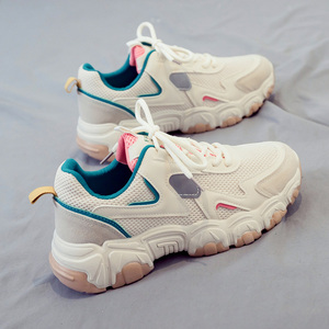 春达2022年春季新款休闲运动老爹鞋ins潮爆款学生网红百搭小白女